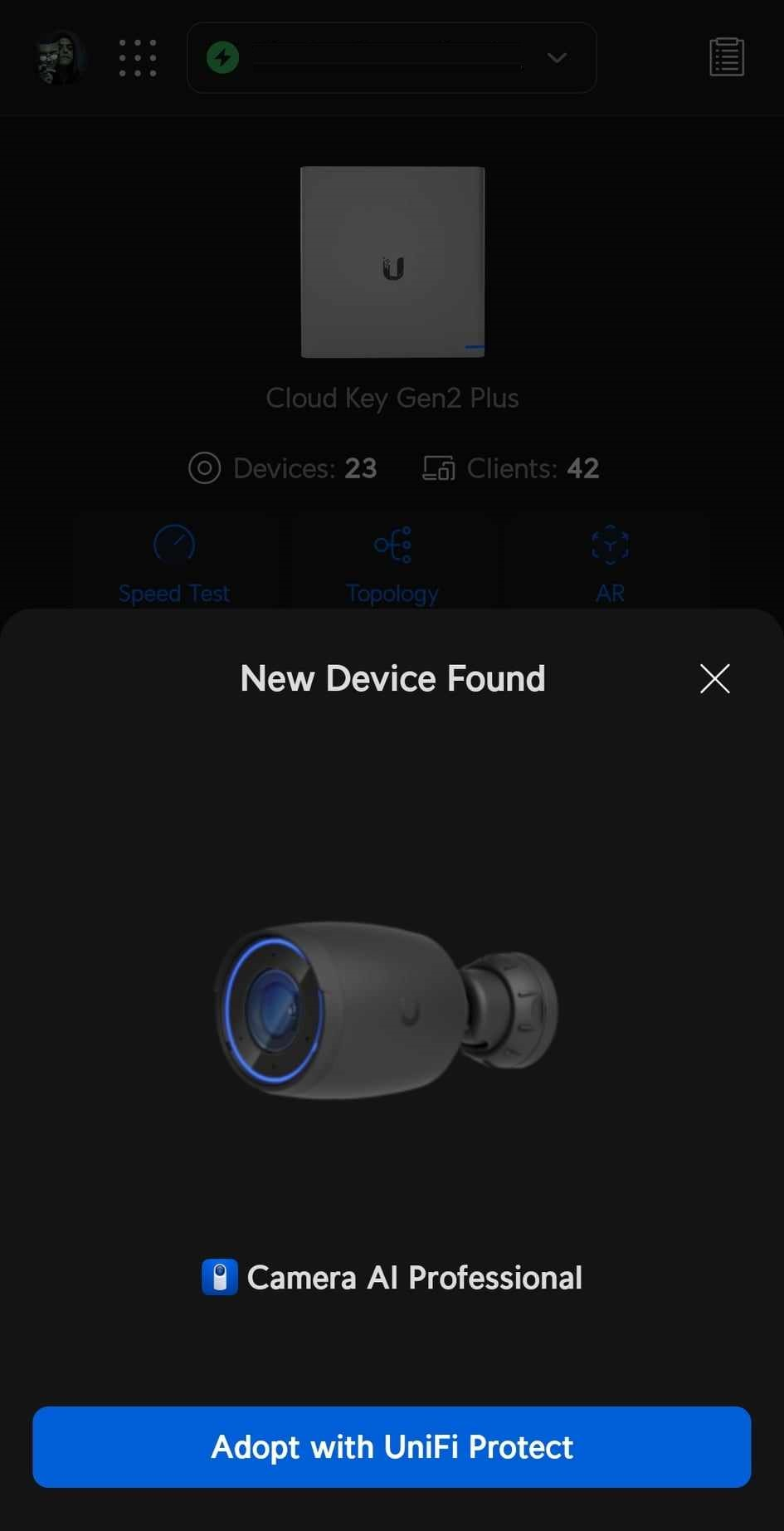 Unifi store camera cloud