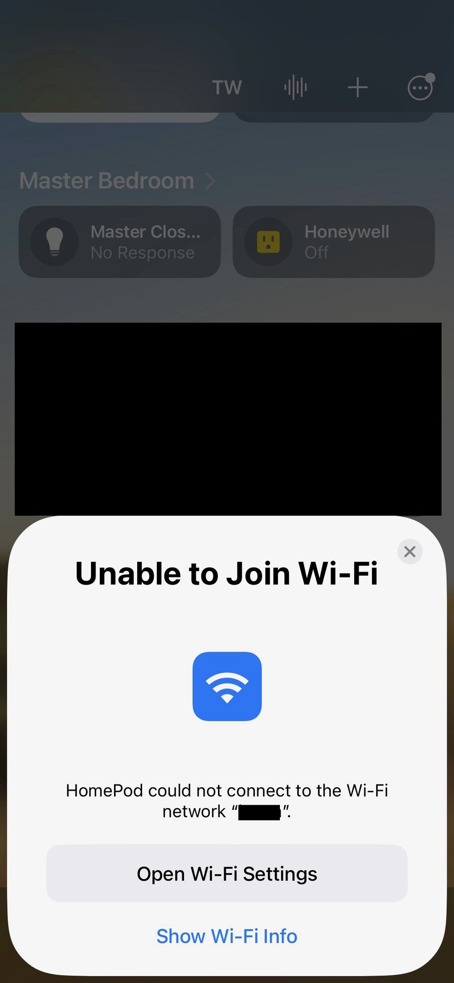 Changing wifi 2024 on homepod