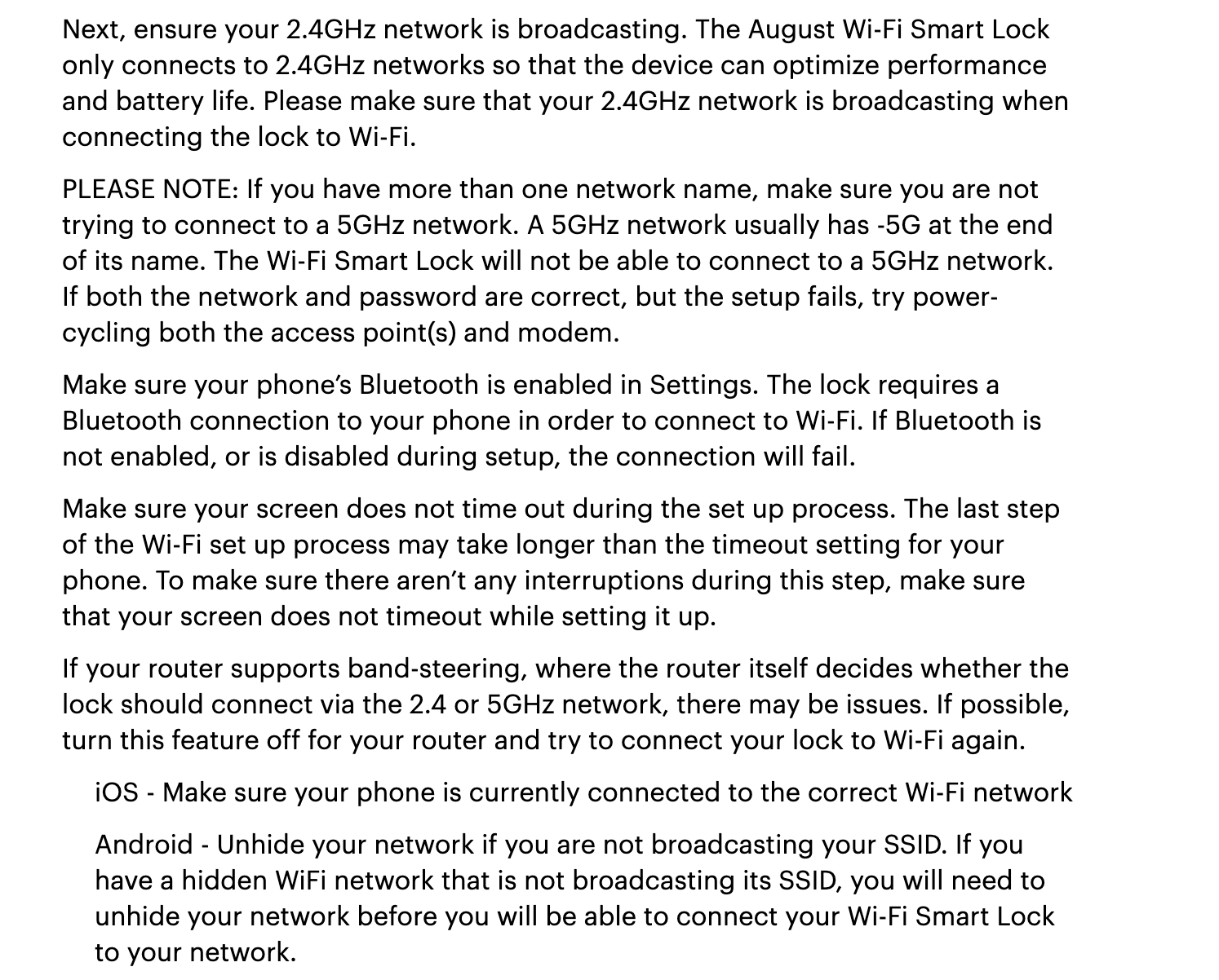 August Wi-Fi Lock Keeps Losing Connection [Fixed]  