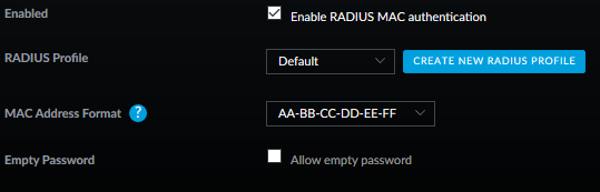 RADIUS MAC authentication failed (printer) | Ubiquiti Community