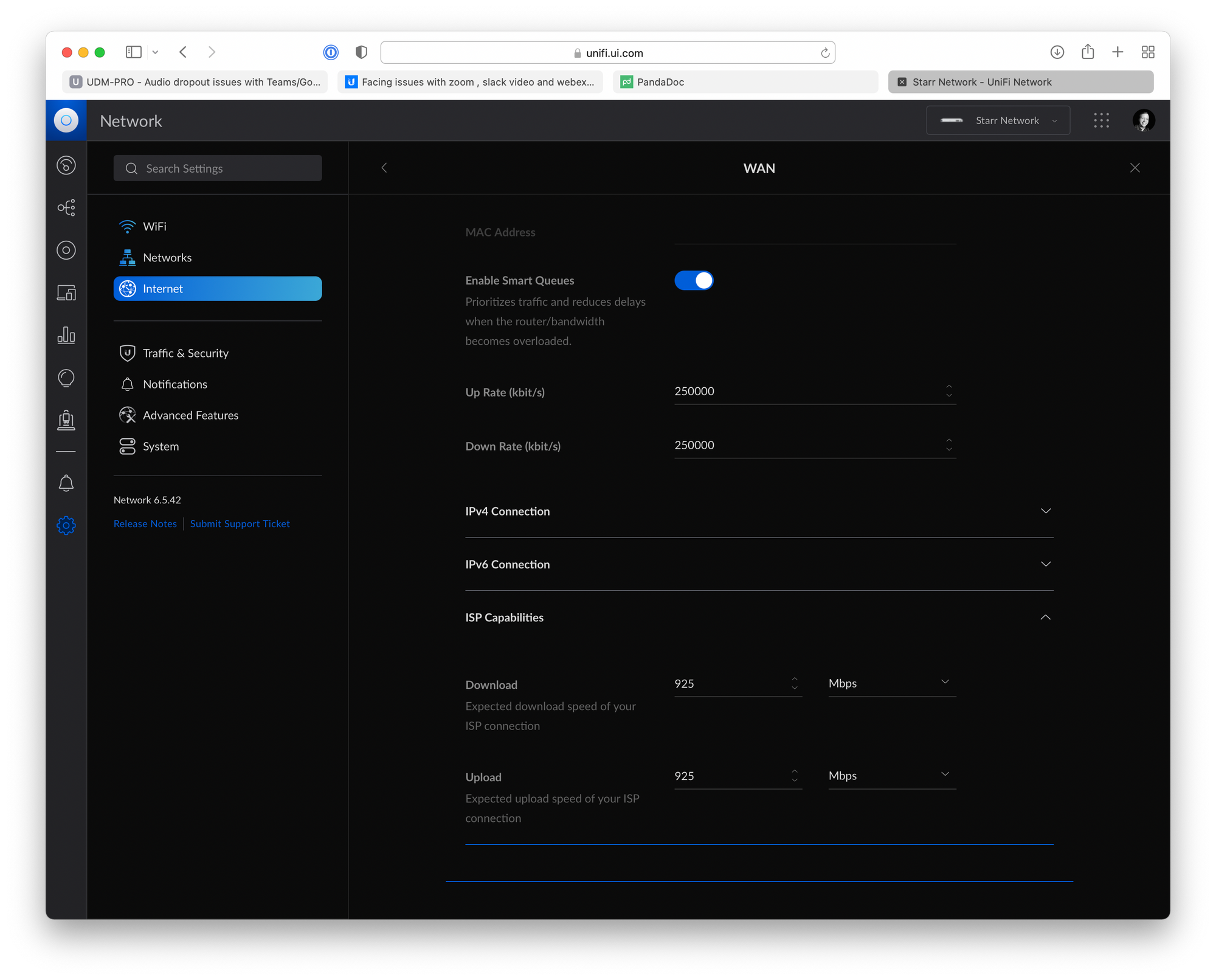 UDM Pro very frequent internet drops that always last for 6 minutes. Can  anyone help?