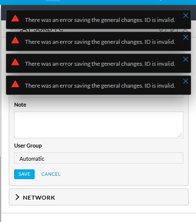 Unifi problem today