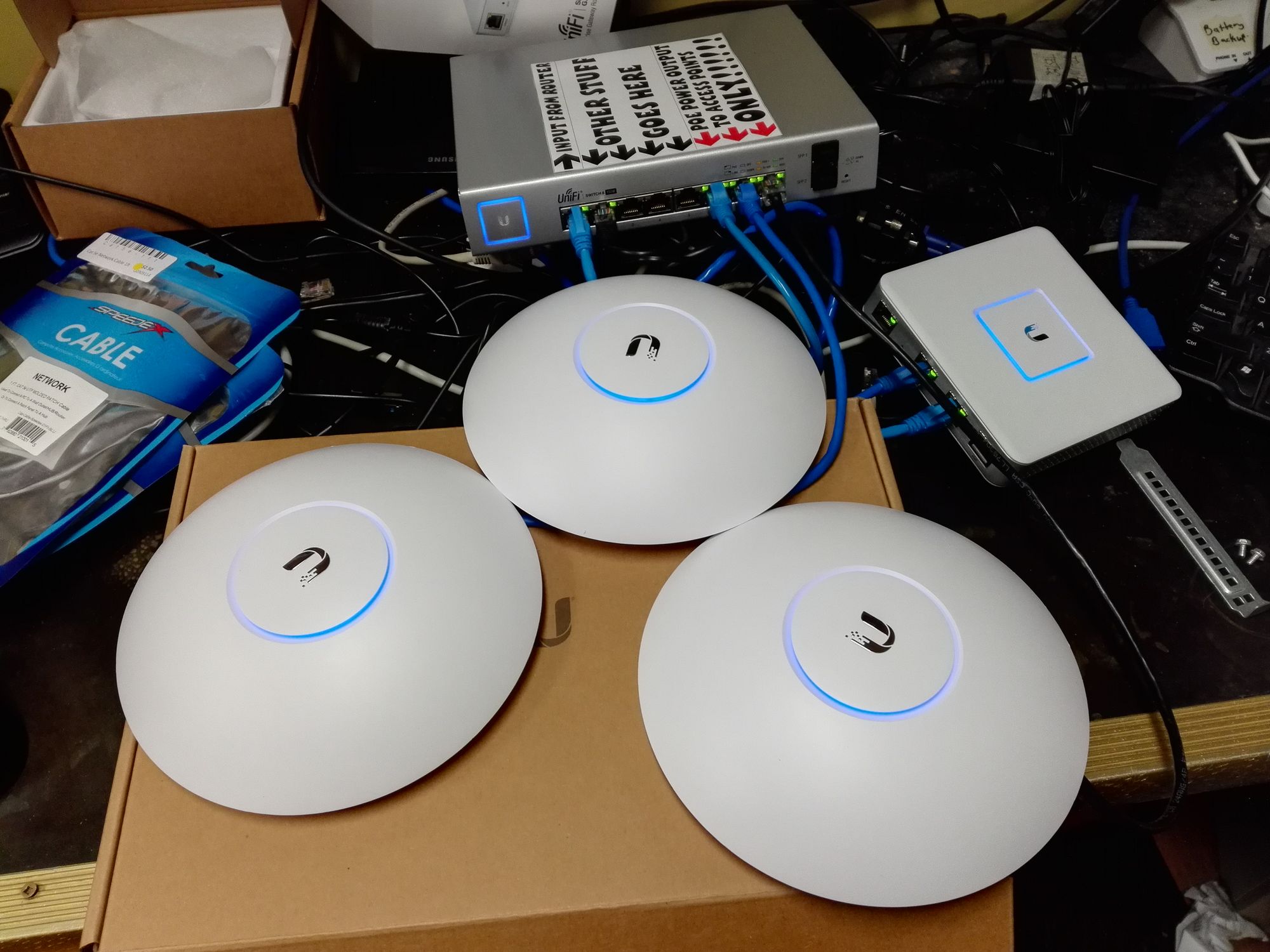 Margaret Mitchell Site line Grønne bønner Edgerouter-X 24v Unifi AP Ac Pro | Ubiquiti Community