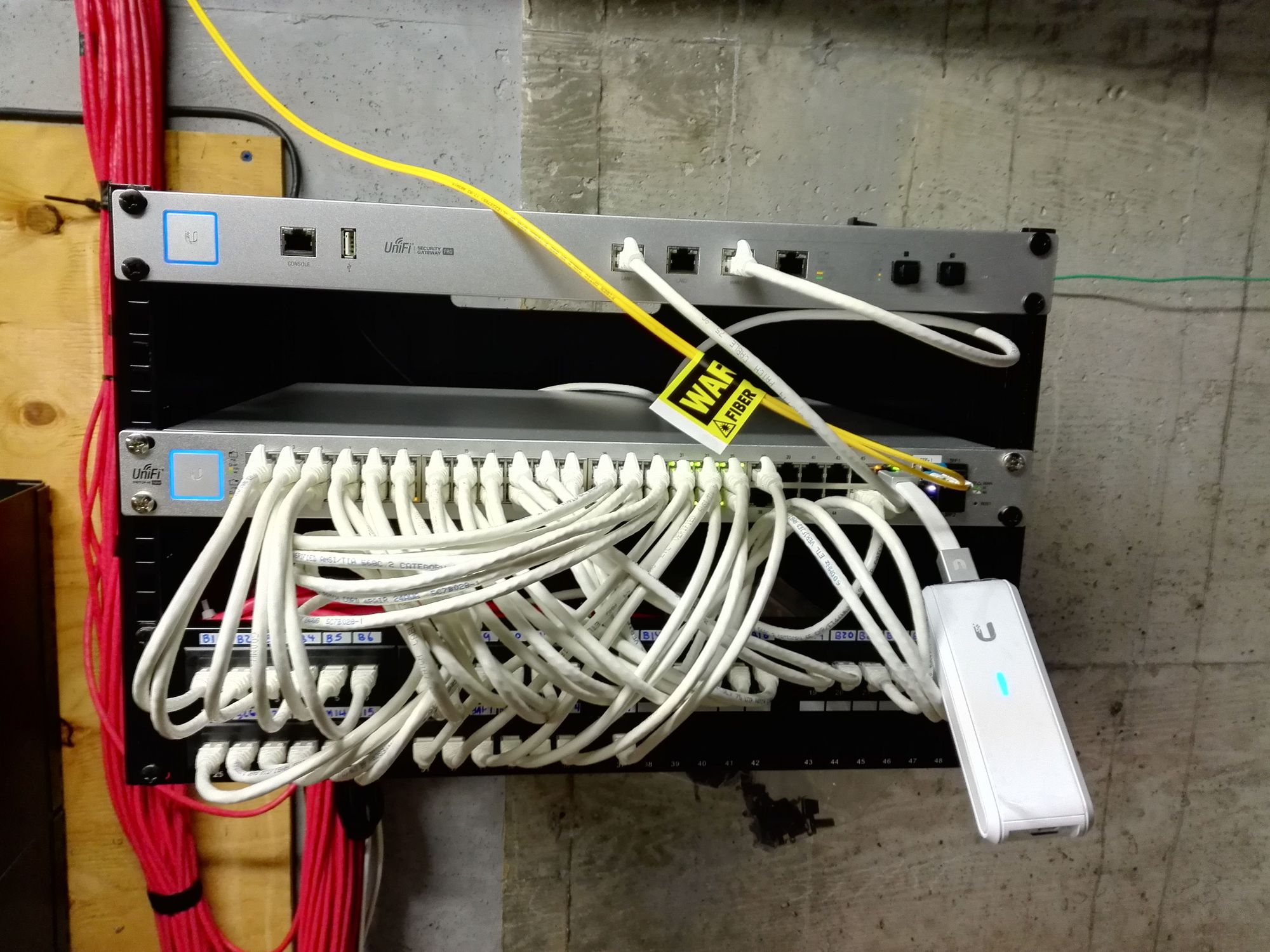 5 port patch panel