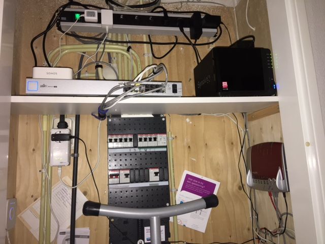 My first rack build - moving from a fritzbox router to this unifi setup  just in time to start a new job - remote working is here to stay and this  should