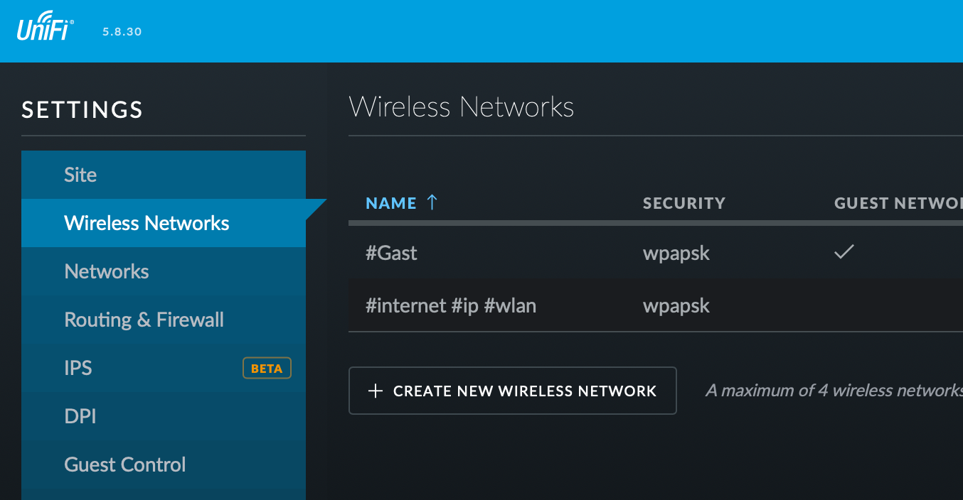 UniFi Wireless» secret Wifi Network - Anyone else? : r/Ubiquiti