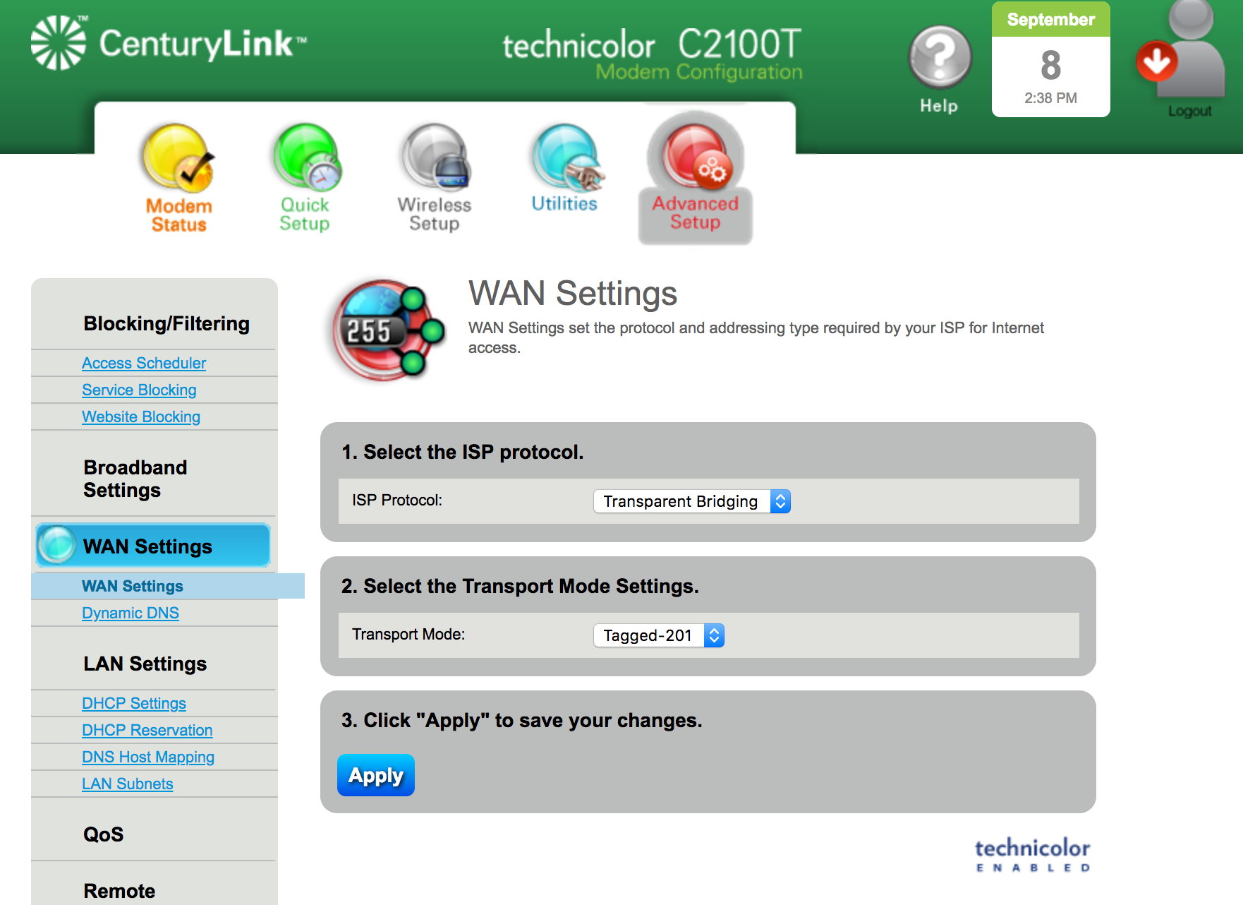 Erl3 Dual Wan Centurylink Ipoe Configuration Issue Ubiquiti