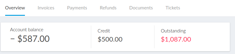 Outstanding Balance Ubiquiti Community