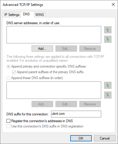 Edgerouter Dns Fails To Resolve Static Hostnames Over Vpn Ubiquiti Community