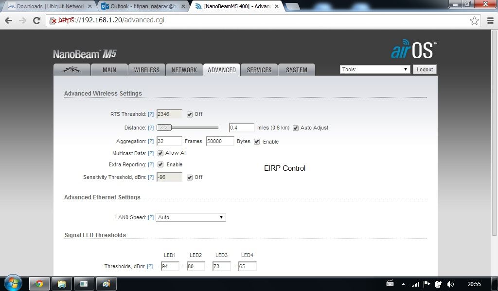 nanobridge m5 firmware 5.5