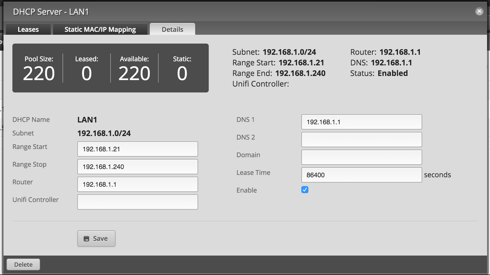 Range end. UNIFI Controller Reboot. Tiny DHCP Server. UBNT Edge Router x настройка статического IP провайдера. EDGEROUTER X замена Мак адреса.