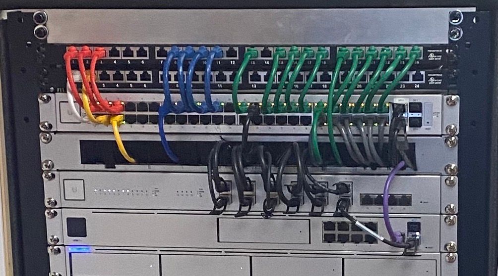 Patch panels make a difference. : r/Ubiquiti