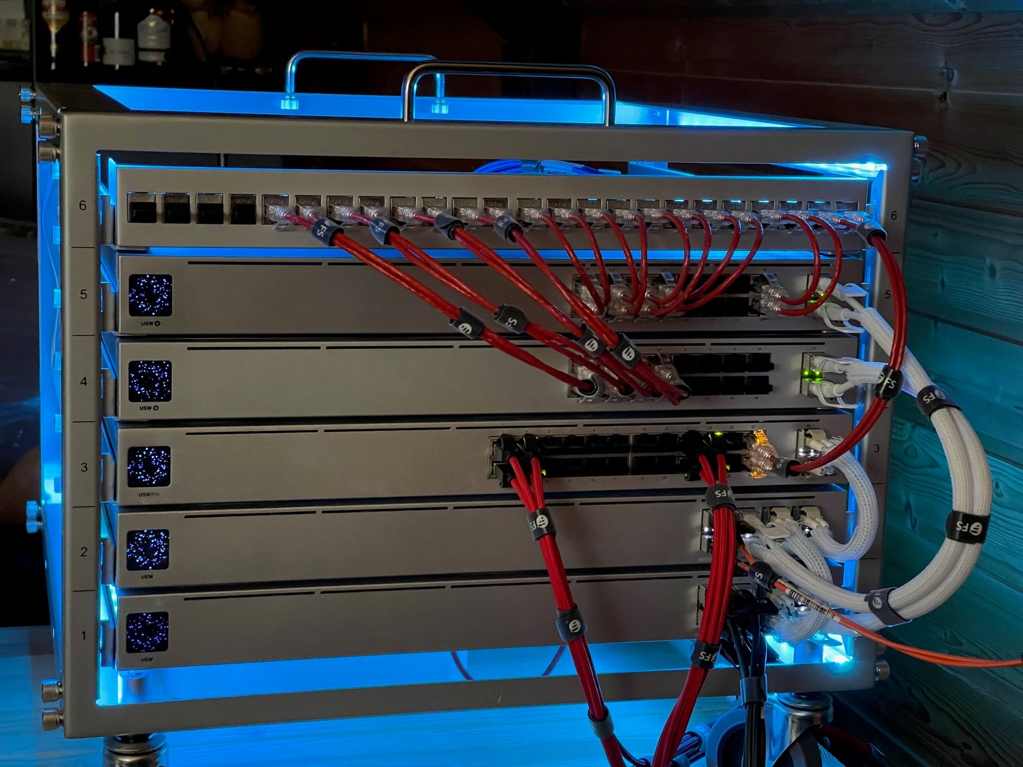 Building a stunning Unifi Rack with custom painted panels — LazyAdmin