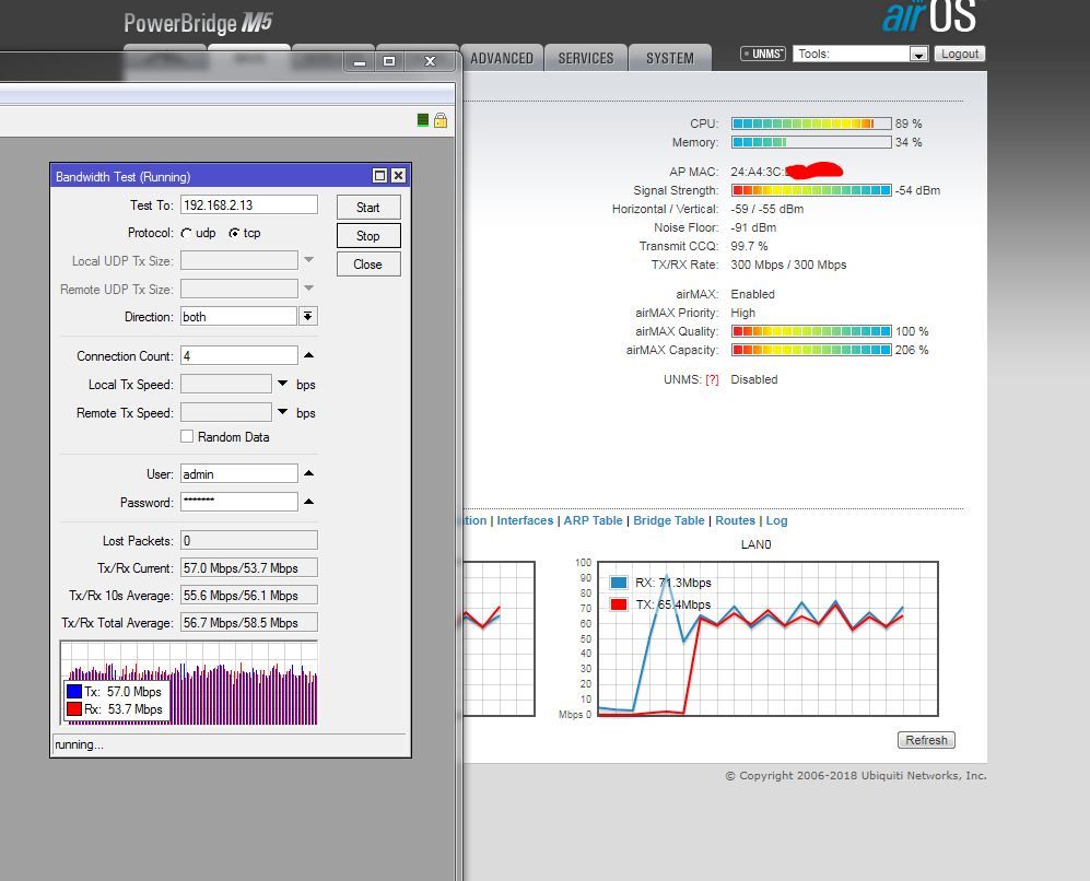 Pbe M5 Pb M5 Excellent Signal Low Bandwidth Ubiquiti Community