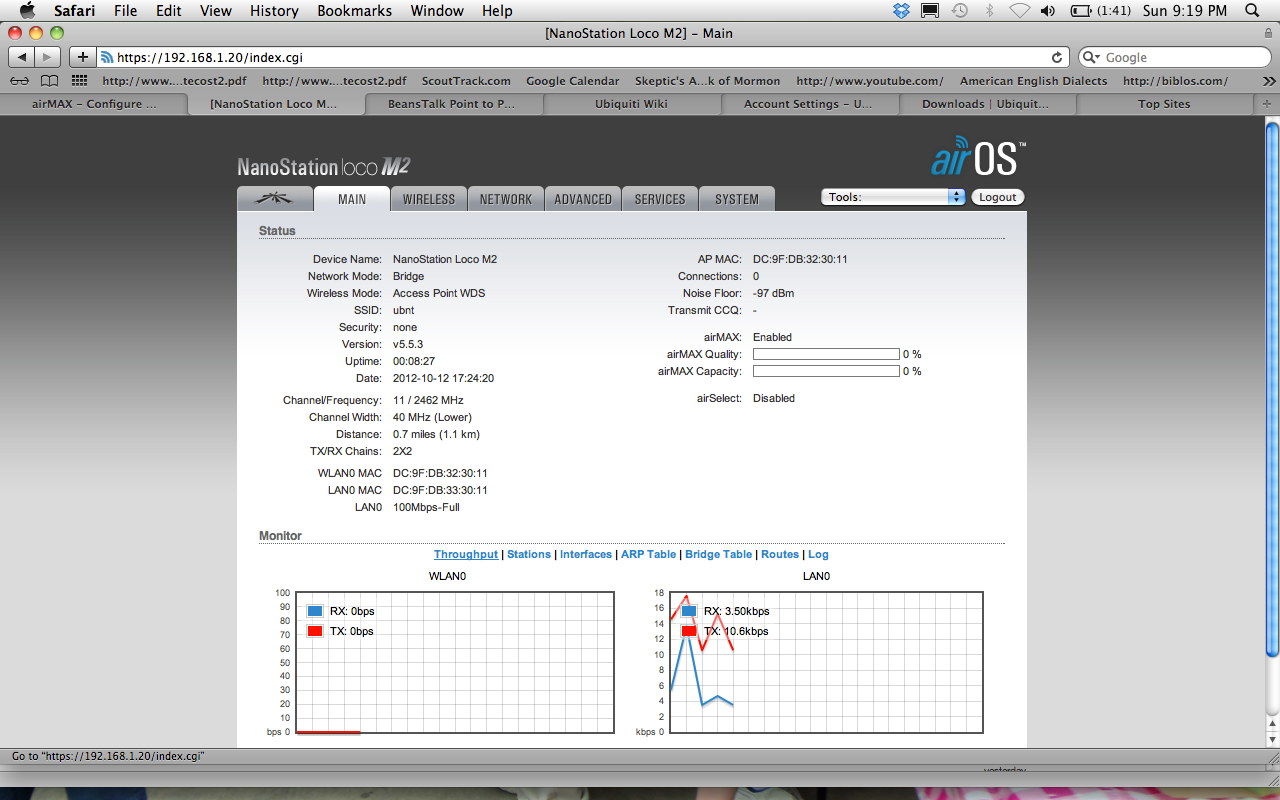 Bridge Working Great Since April Stopped Working Today For Unknown Reason Ubiquiti Community