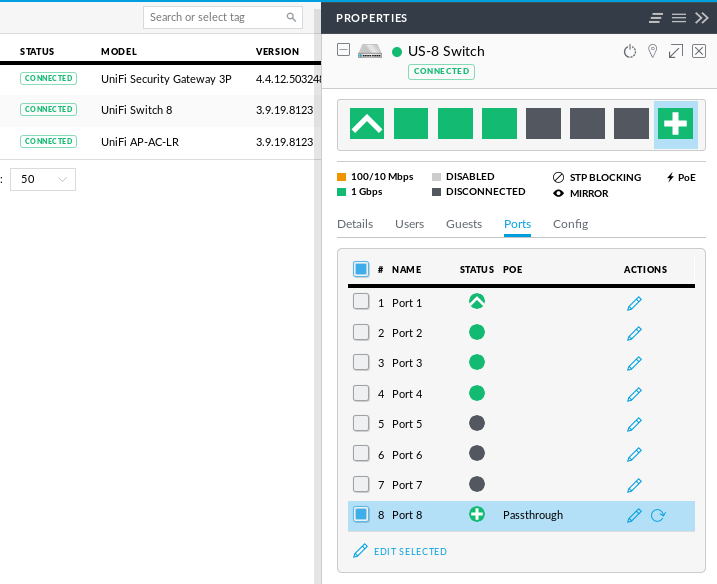 Restart Shut Noshut Port On Switch Ubiquiti Community