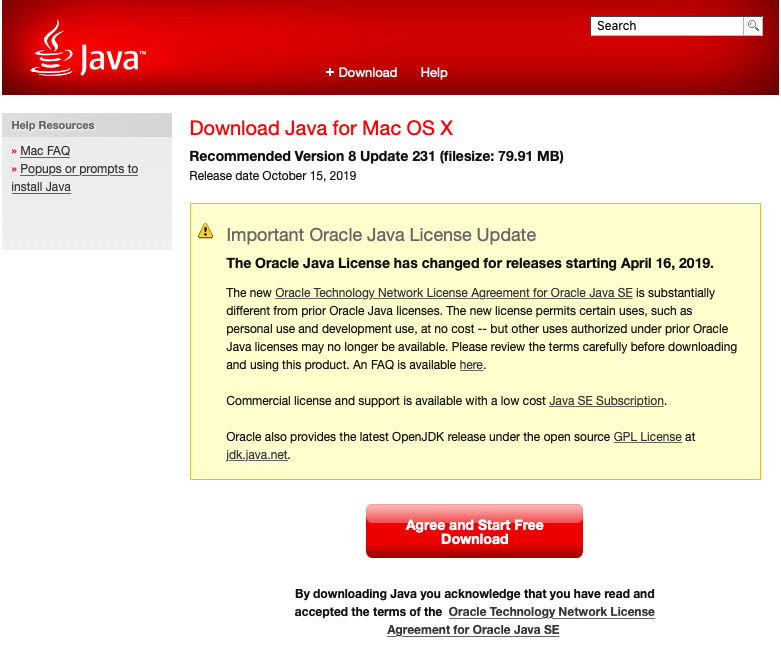 Download java 6 runtime mac