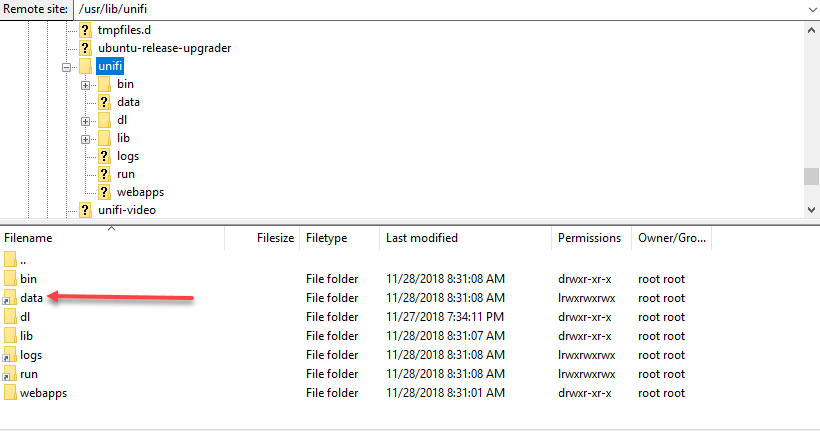 Permission Denied In Filezilla When Trying To Import Json File Ubiquiti Community
