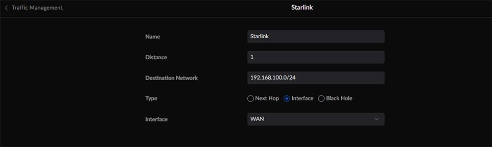 HOW TO SET UP FAILOVER FOR STARLINK