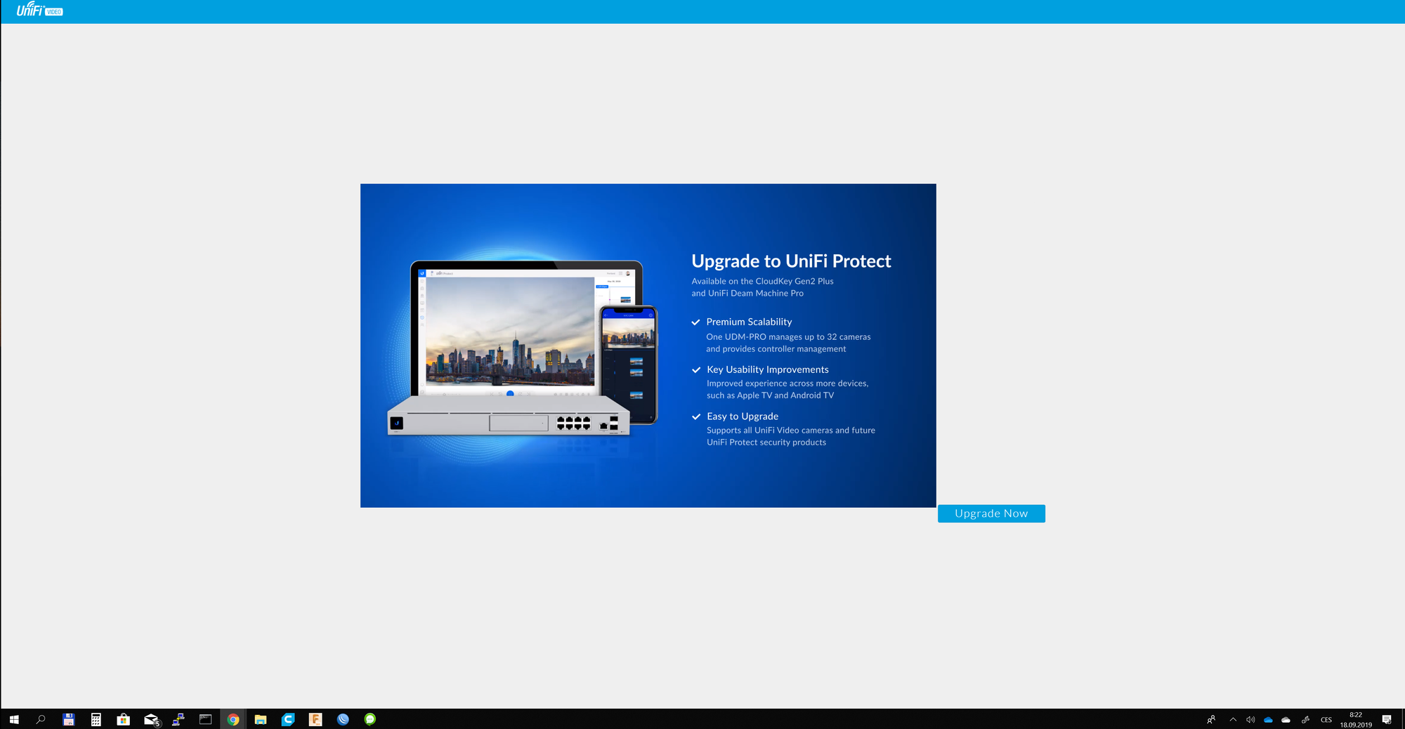 Unable to log in after updating, still displays the update to Unifi  protect. | Ubiquiti Community