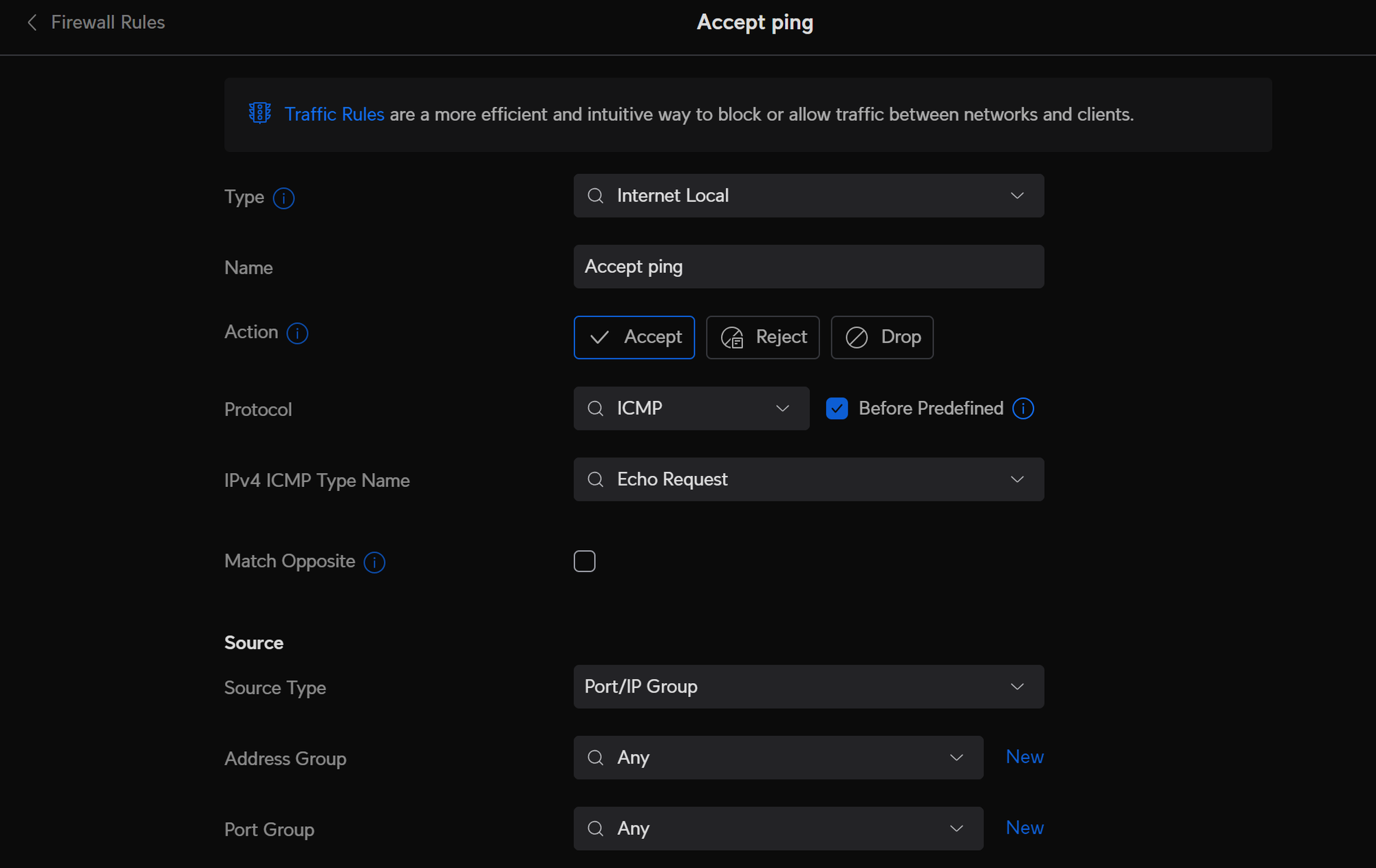 UniFi Express how to allow ICMP/ping from Internet | Ubiquiti Community