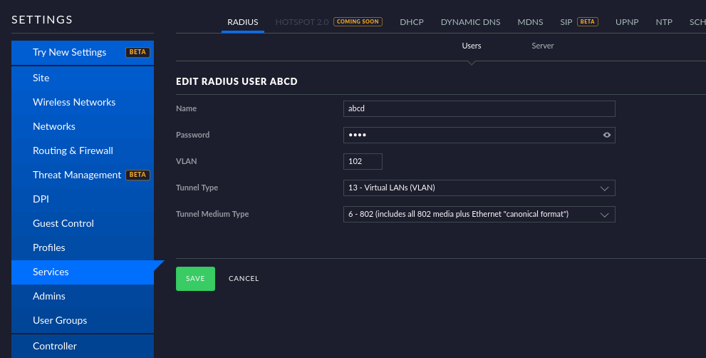 UDM: dynamic vlan assignment doesn't work at all + dhcp timeout | Ubiquiti  Community
