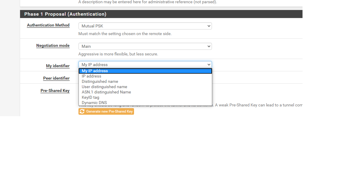 Ipsec Usg Pfsense Multiple Subnets And Tunnels Ubiquiti Community