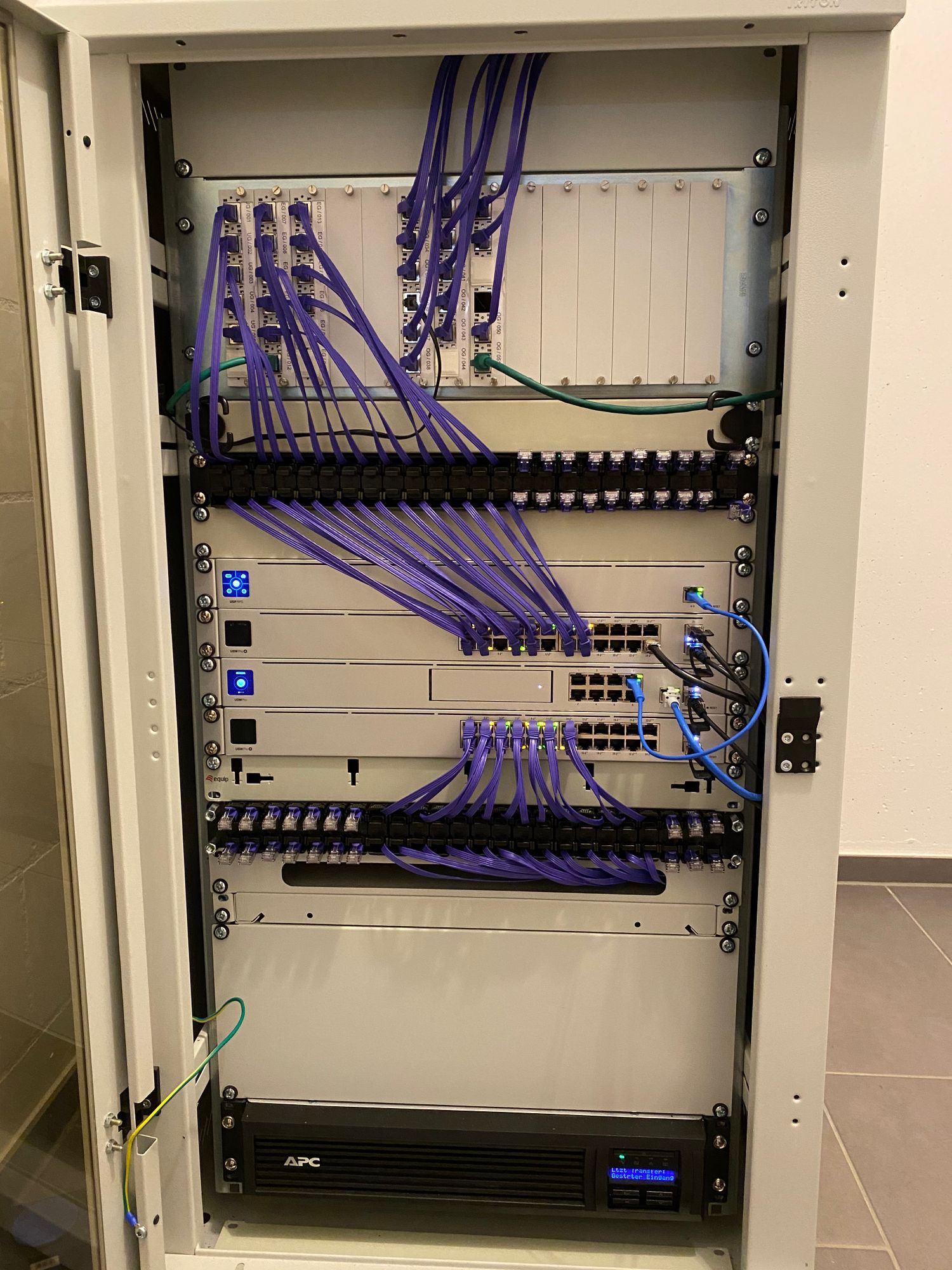 Patch panels make a difference. : r/Ubiquiti