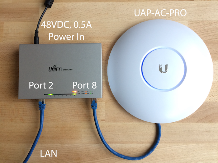 PoE not working on Unifi Switch-8 and UAP AP PRO | Community