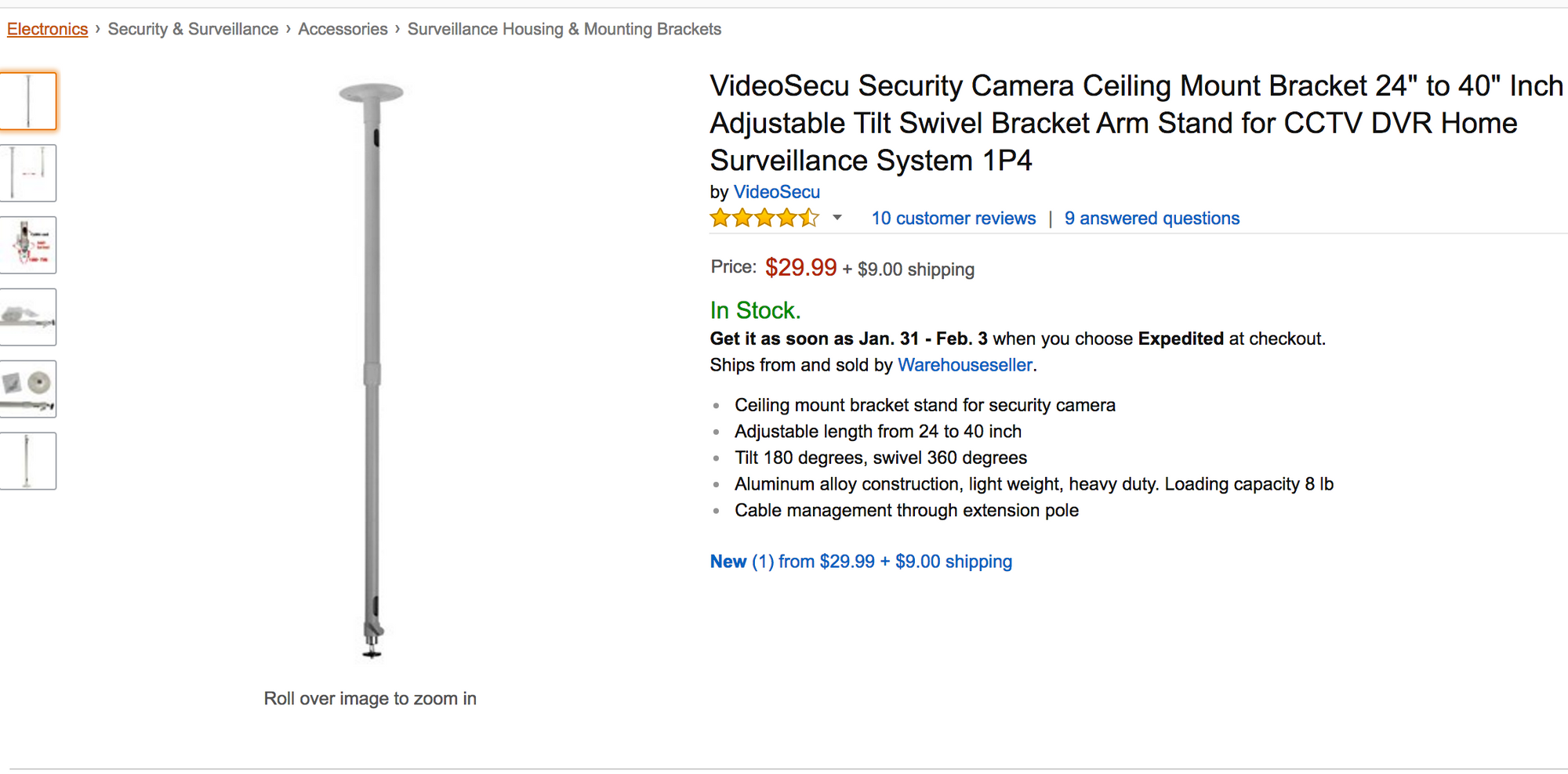 Ceiling Mount Rod For Uvc G3 Dome Ubiquiti Community