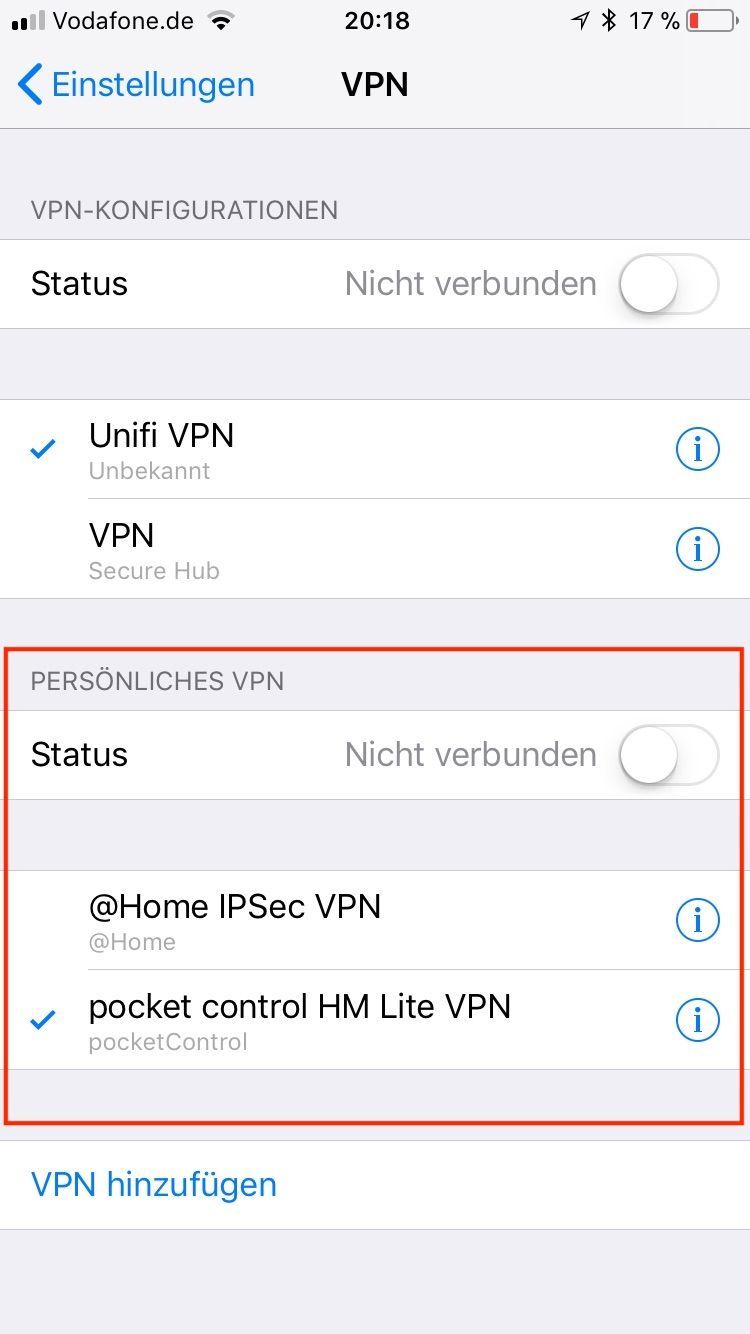 verschil linnen Geheugen VPN on Demand (IPSec) for iOS | Ubiquiti Community
