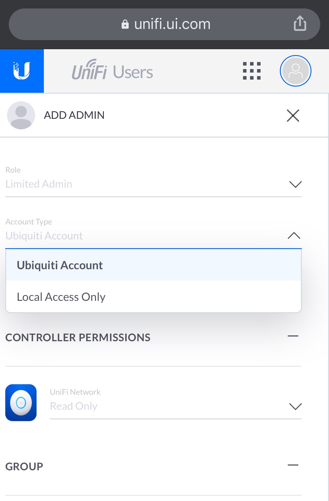 Udm Pro How Do You Add An Email Address To A New Admin So They Get Invited Ubiquiti Community