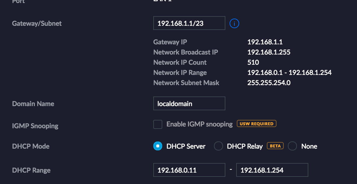 Network Access Only Granted To Half My Subnet Ubiquiti Community