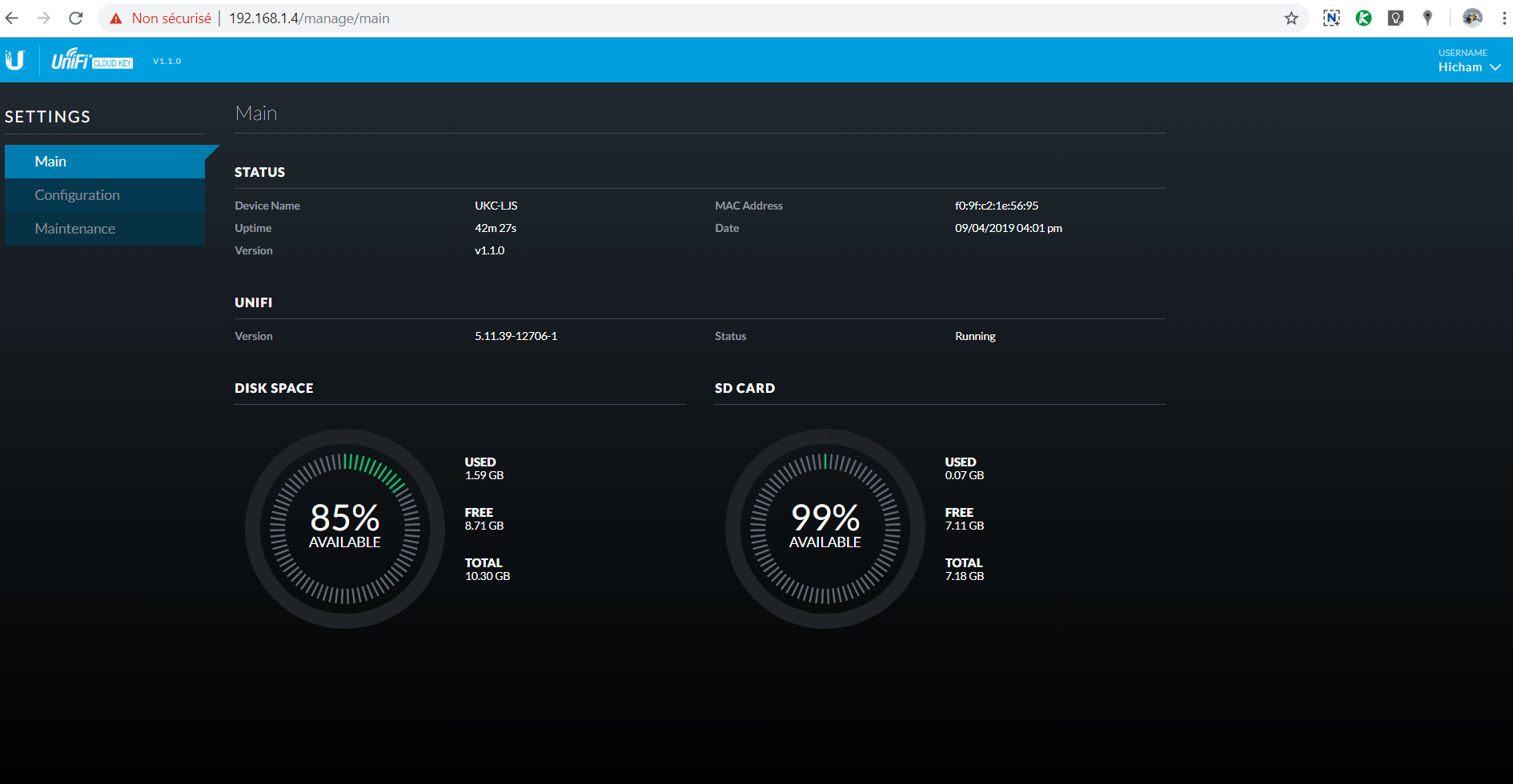 No space left on device перевод. UNIFI контроллер. UNIFI adopt device. UNIFI cloud Key reset игеещт. Cloud Key UNIFI WPS настройка.