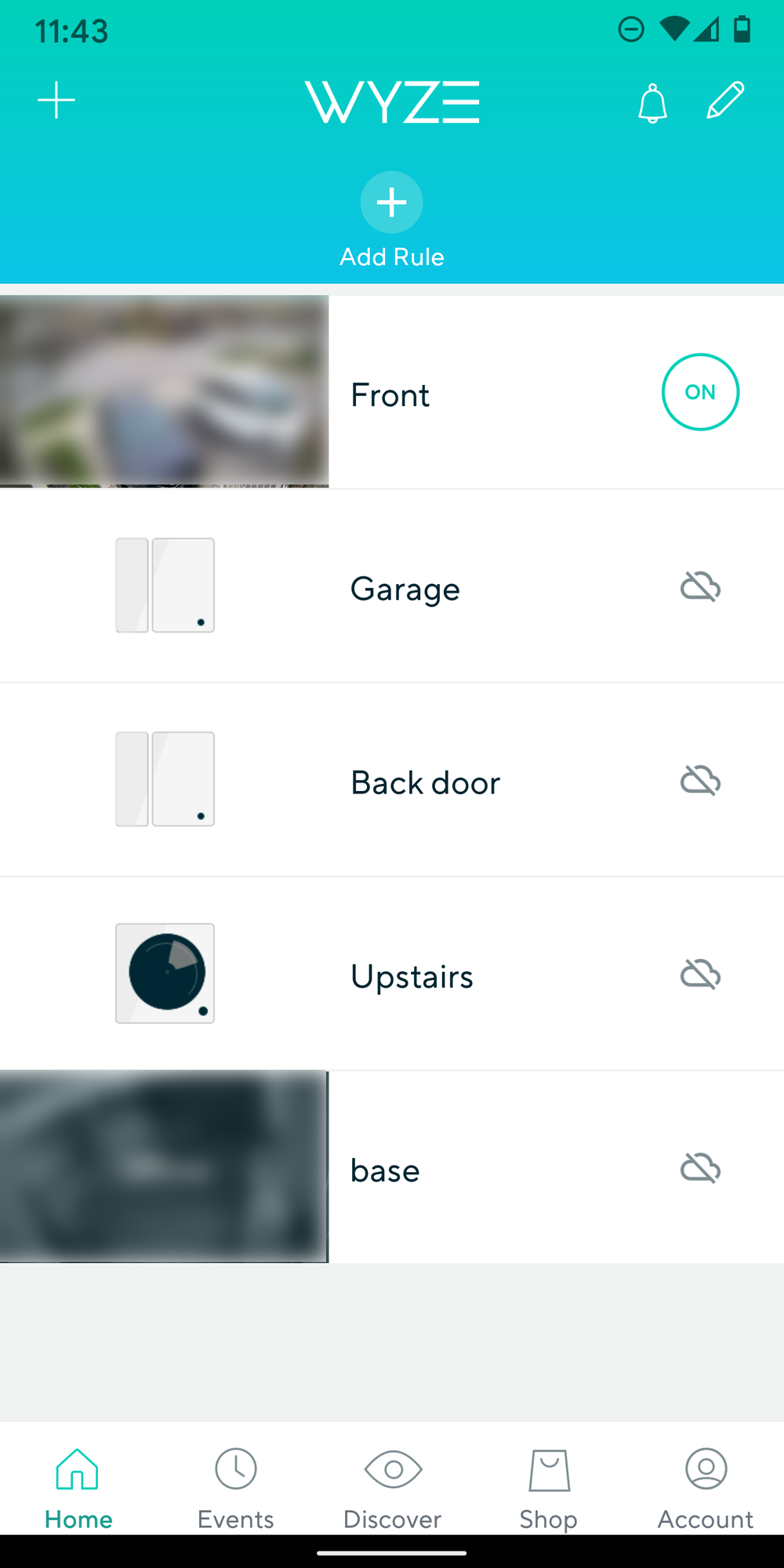 Wyze cam hot sale front door