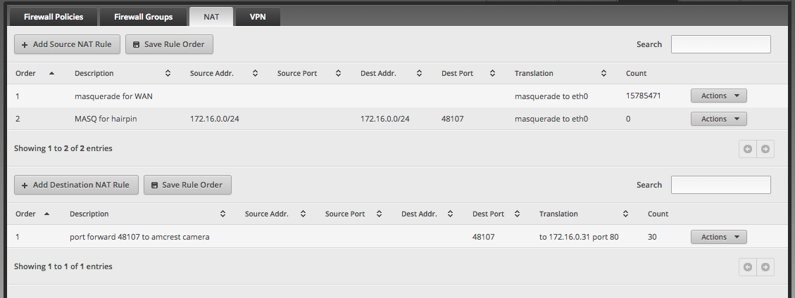 amcrest port forwarding