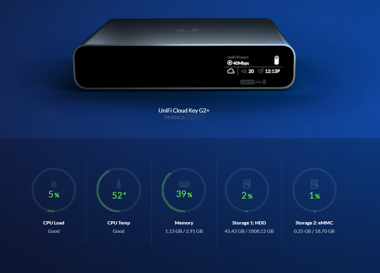 Unifi cloud key cheap plus gen 2