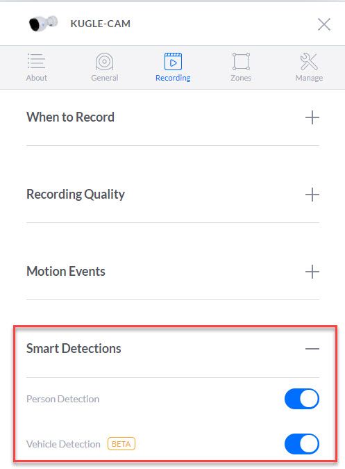 unifi smart detection g3