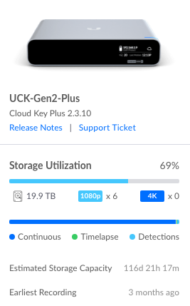 Unifi sales nvr cloud