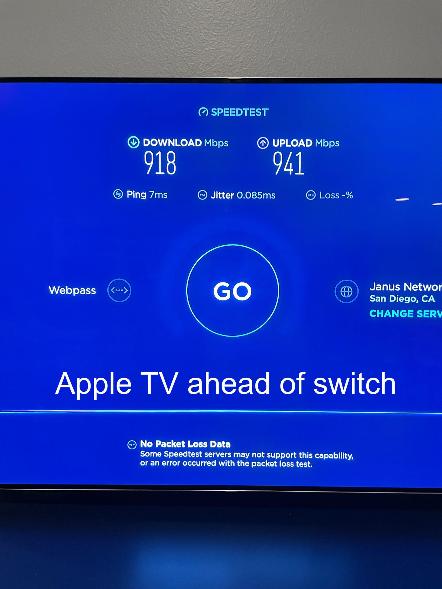 Unifi Gear Causing 30% Wired Speed for Apple TV (vs Direct ISP Connection) | Ubiquiti Community