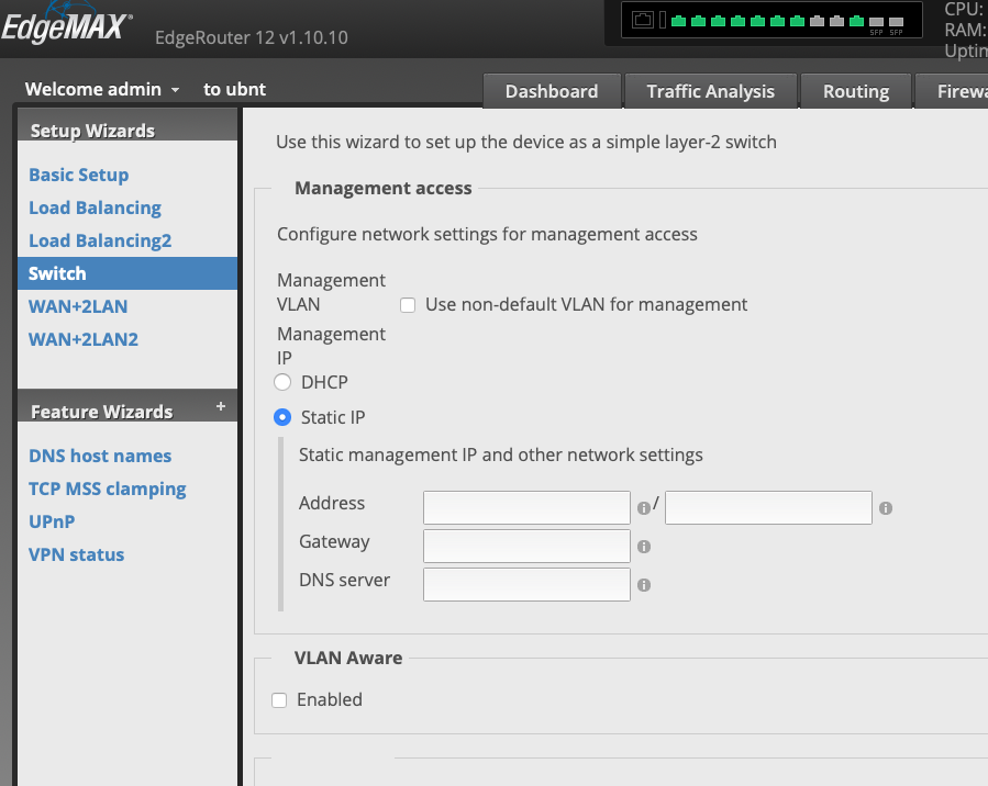 Upload EdgeRouter X Config To EdgeRouter 12 Ubiquiti, 48 OFF