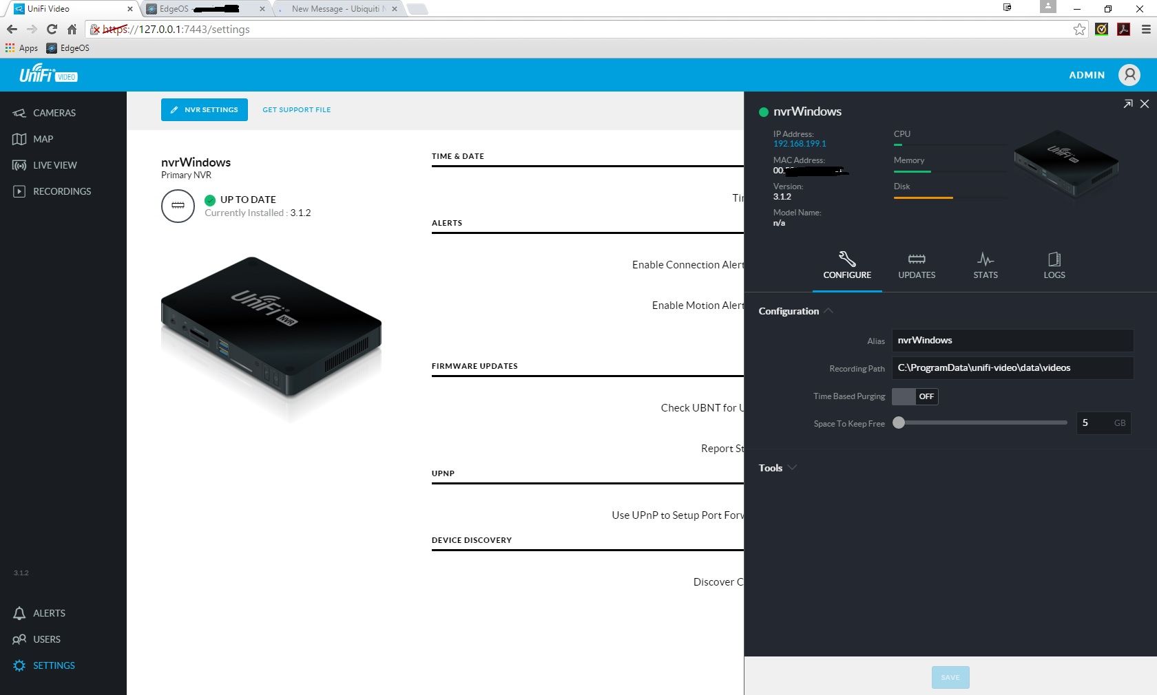 Ubnt 2024 unifi video