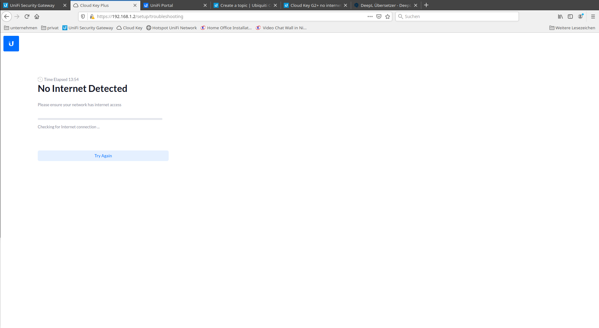 CloudKey Gen2 plus <no local user // Factory Reset> | Ubiquiti Community
