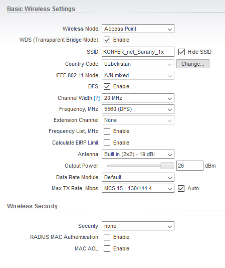 Estacion wds ubiquiti