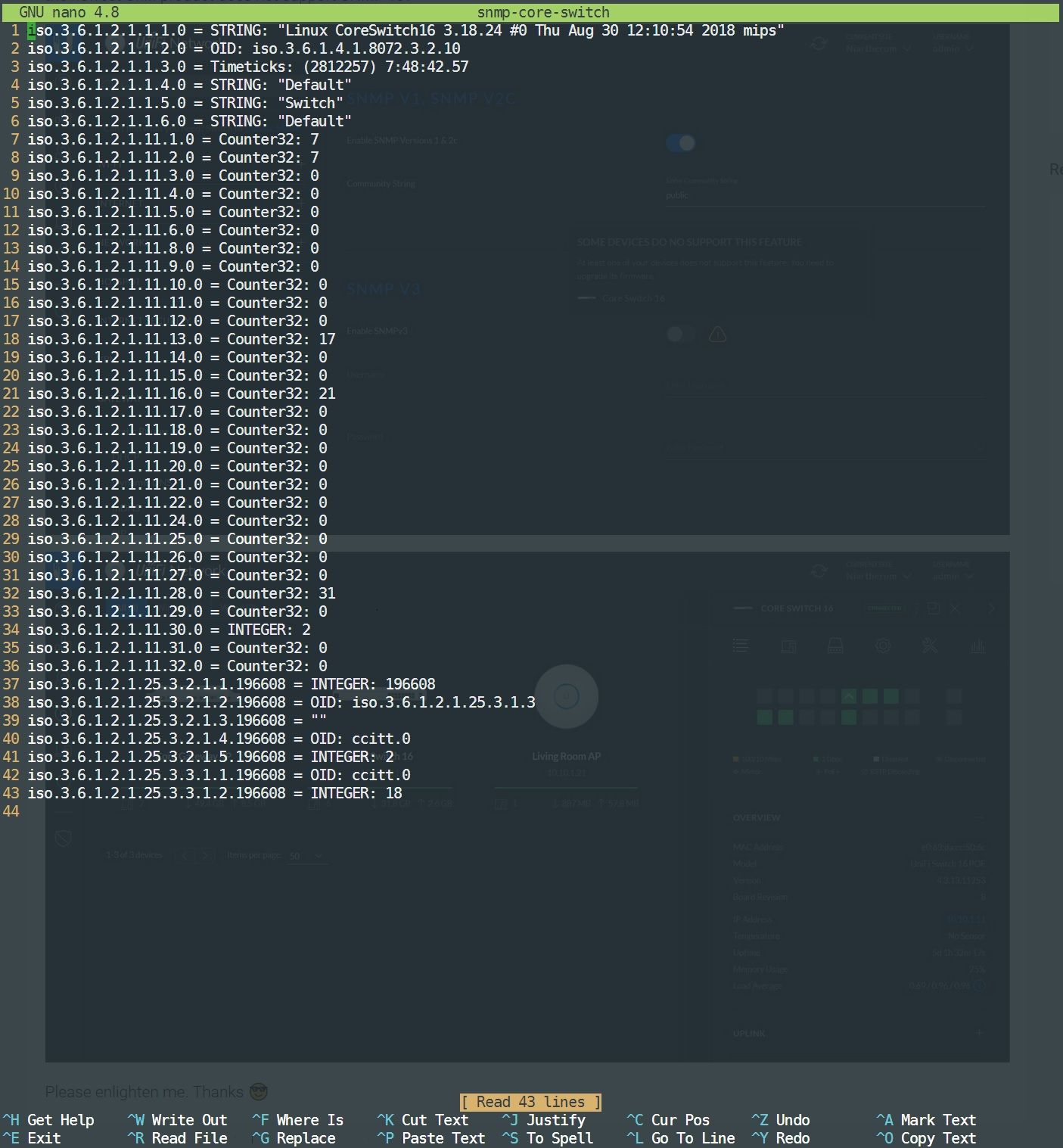 Unifi Switch 16 Poe Gen2 Not Supporting Snmp V3 And Snmp V2c Appear Bugged Ubiquiti Community