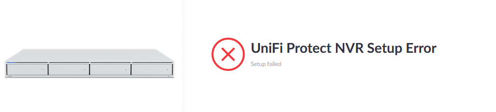 Unifi best sale nvr setup