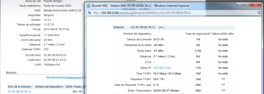 Estacion wds ubiquiti