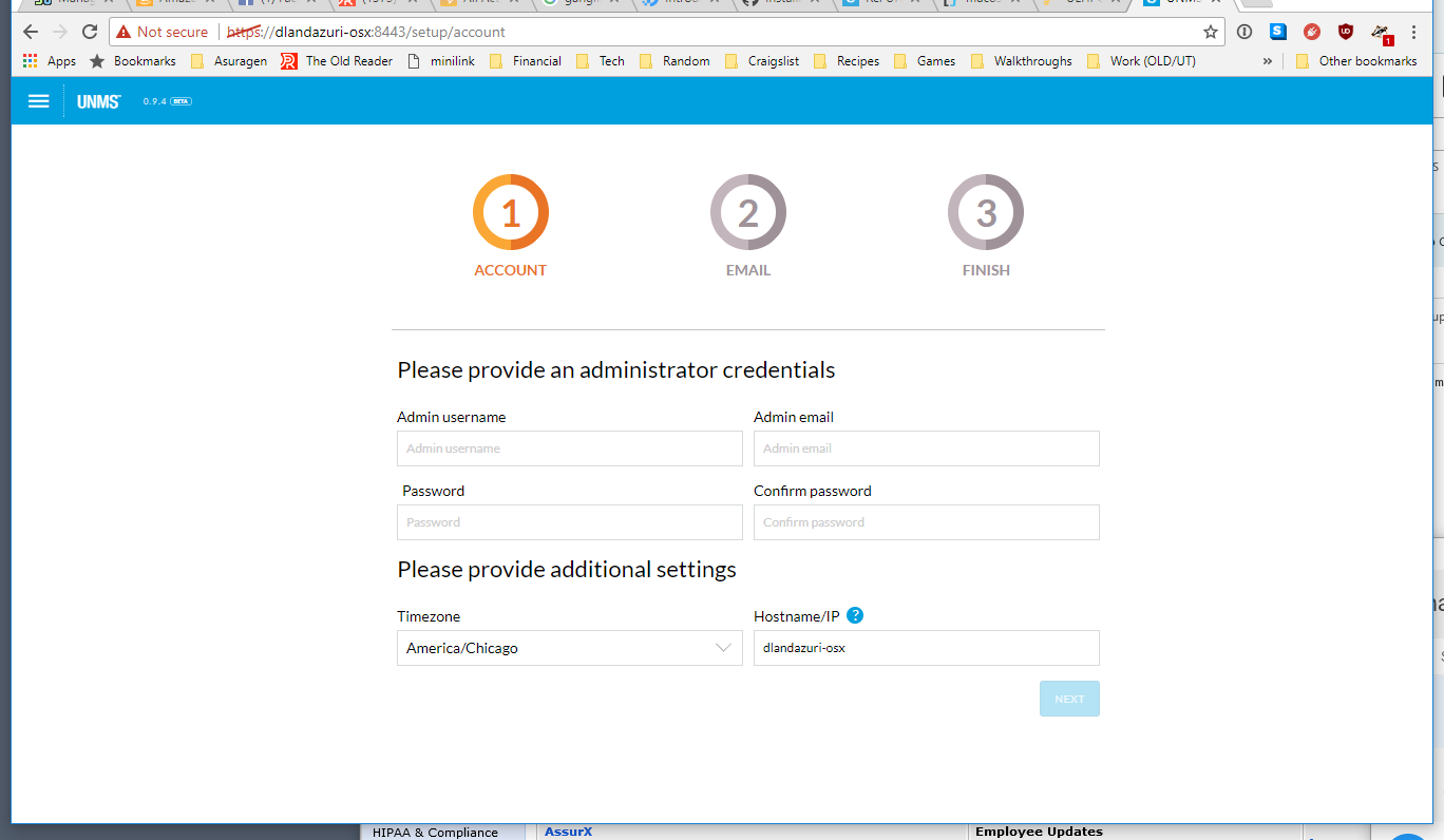 UNMS on 'Docker for Mac' | Ubiquiti Community