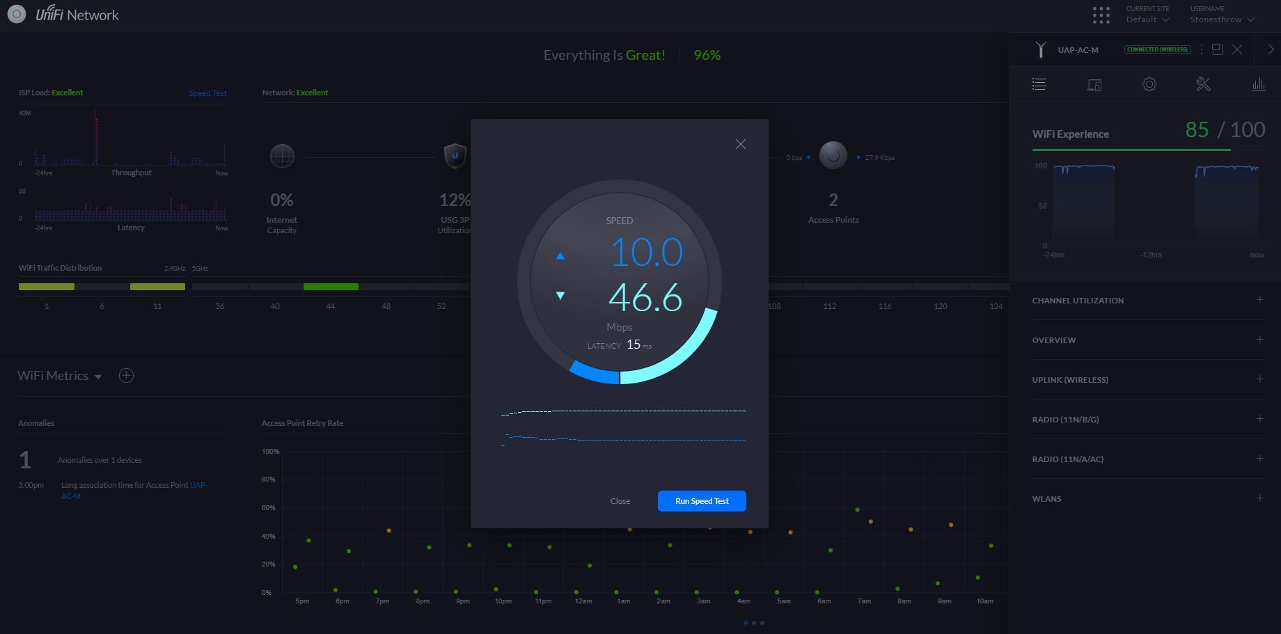 Speed Test From Unifi This Appears Good Opinions Ubiquiti Community