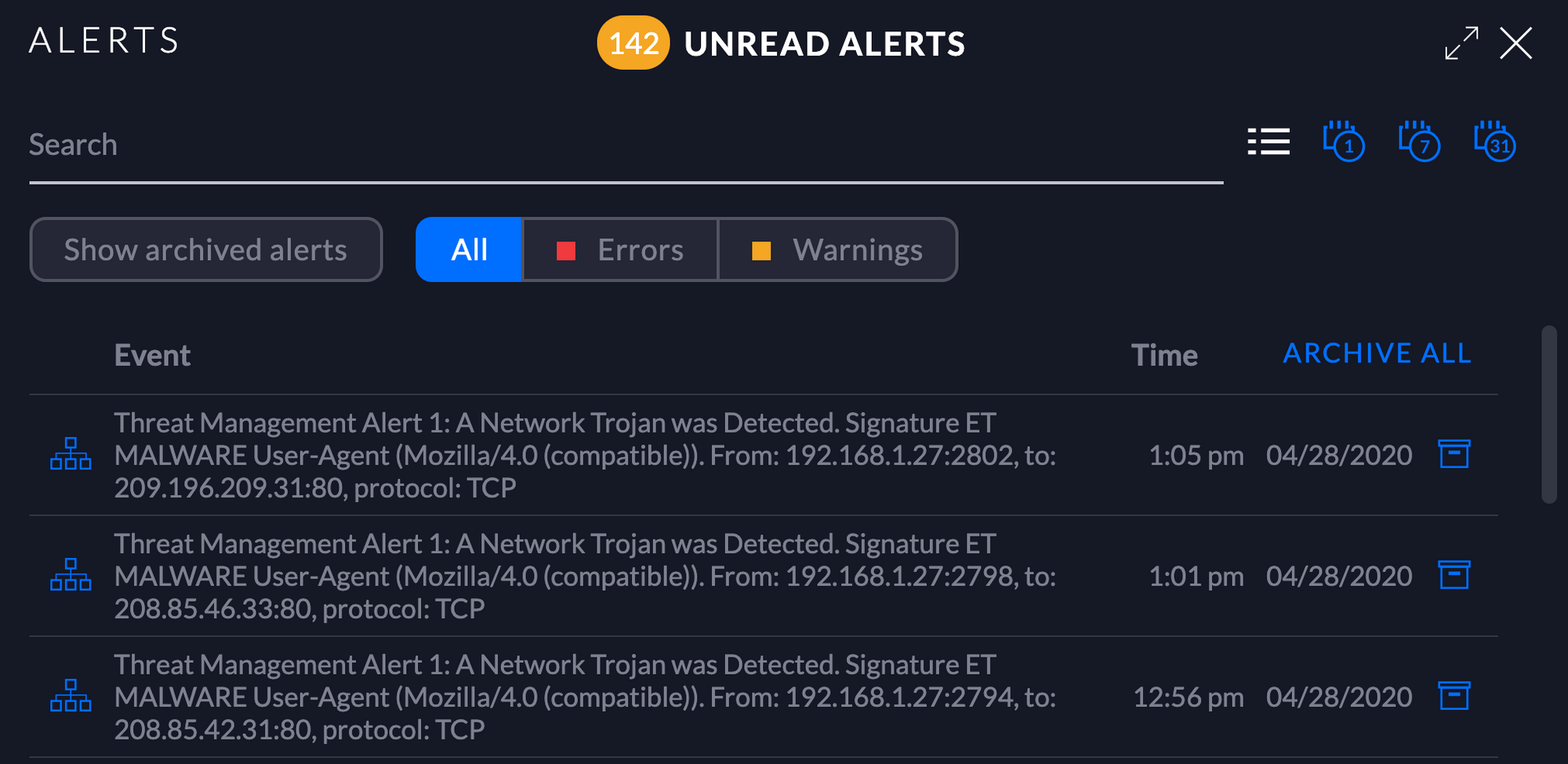 network trojan